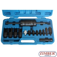 Под наем - К-т обратен чук за вадене на дюзи, ZT-04A3002 - Инструмент под наем 40 лв за 24 часа - SMANN TOOLS.