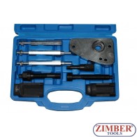 К-т за изваждане на инжектори PSA 2.0 HDI Peugeot, Citroen и PSA 2.0 JTD Fiat, Lancia- SMANN-PROFESSIONAL