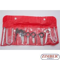 К-т за монтаж и демонтаж на аудио системи - 20 части,ZR-36RRTS20 - ZIMBER TOOLS