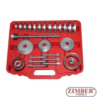 К-т за монтаж и демонтаж на лагери на главини 31 части - ZT-04B1059 - SMANN PROFESSIONAL