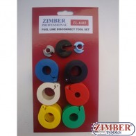 К-т скоби за разглобяване на бързи връзки 9 части (ZL-6443) - ZIMBER