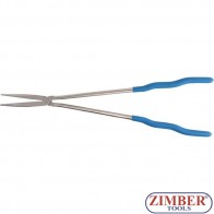 Клещи с дълги челюсти прави XXL, 400-mm- 424 -BGS technic.