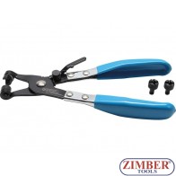 Клещи за скоби на водни съединения -Дължина  200 mm, 473 - Bgs-Professional