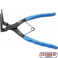 Клещи за вътрешни зегери 165 mm. (криви 90° ) 449 - BGS technic.