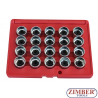 Ключове за секретните болтове на BMW- 20бр  - ZR-36WLSRKB20 - ZIMBER TOOLS.