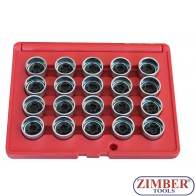 Ключове за секретните болтове на VW, Audi, 20бр  - ZR-36WLSRKVA20 - ZIMBER TOOLS.