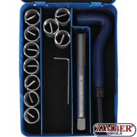 Комплект за възстановяване на резби M16 x 1.5 | 12 бр- 9432- BGS-PROFESSIONAL