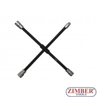 Кръстачка за гуми 1/2" 17 mm, 19 mm, 21 mm, ZR-36AWLW- ZIMBER TOOLS