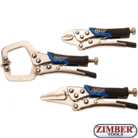 Мини клещи чираци к-т 3-бр (4499) - BGS-PROFESSIONAL