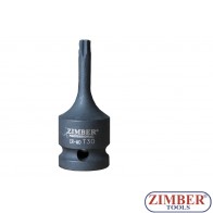 Вложка ударна торкс- Т50, 1/2" - ZR-08IBST1250 - ZIMBER TOOLS