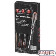 Отвертки к-т 6части, 2068 -FORCE-TOOLS