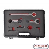 К-т фиксатори за зацепване на  бензинови двигатели VAG 1.2/1.4 TSi - ZT-04A2218 - SMANN TOOLS.