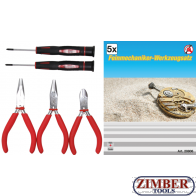 К-т клещи отвертки 5бр. (20806) - BGS technic-Kraftmann