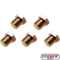 Пробки за картер M15x 1.5 mm 5 бр.  (126-SM15) - BGS-PROFESSIONAL