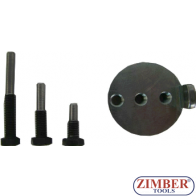 Инструмент за монтаж и демонтаж на еластични канални ремъци Audi / Seat / Skoda / Volkswagen, 4-бр- ZR-36MTSFMRB02 - ZIMBER TOOLS.