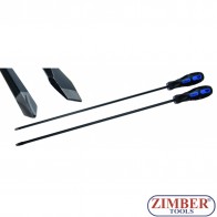 Комплект дълги отвертки, дължина 450 mm( XXL) -2-бр- 730 - BGS technic