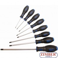 Комплект отвертки шестограм H1,5-H8mm, 8 броя - 8629 - Bgs technic.