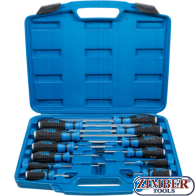 Ударни отвертки к-т 12 части - 7896 - BGS technic.