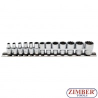 Вложки универсални тип Spline / 4 - 14 mm | (1/4") | 13 части. 2150 - BGS- technic.