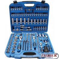 Гедоре комбинирано 192 части 1/4", 3/8", 1/2" -2282 - BGS technic