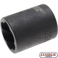 Вложка екстрактор за отвиване на повредени болтове и гайки (3/8") | 18 mm - 5278 - BGS-PROFESSIONAL