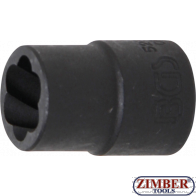 Вложка екстрактор за отвиване на повредени болтове и гайки 1/2" 14 mm (5266-14) - BGS-PROFESSIONAL