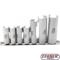 Комплект рязани вложки за горивни датчици, тръби, инжектори, др 10-mm,11,12,13,15,17 - 19 mm, 7 части - 1105 - BGS technic.