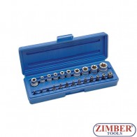 Вложки Е-та и битове - 23 части ZR-14BSSS23 - ZIMBER PROFESSIONAL