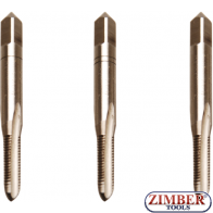 Метчик за възстановяване на резби M5 x 0.8 | 3 -бр. - 932 - BGS technic.