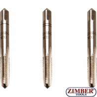 Метчик за възстановяване на резби M6 x 1.0 |  HSS-G |3 бр - 933 - BGS technic. 