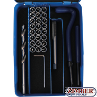 Комплект за възстановяване на резби M8 x 1.0 29 бр, (9427) - BGS PROFESSIONAL