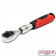 Тресчотка телескопична 3/8" 72teeth, 215-315мм, ZR-04RHE38 - ZIMBER PROFESSIONAL