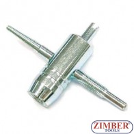  Инструмент за ремонт на вентили на гуми - ZIMBER - PROFESSIONAL