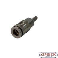 Накрайник за въздух 1/4 ( Бърза връзка -) Европейски тип, ZR-12AQCUEH14 - ZIMBER TOOLS.