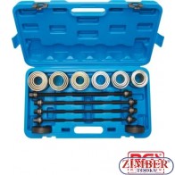 Универсален комплект за монтаж и демонтаж на селенови втулки, лагери, семеринги и др. 26 части, 67302 - BGS PROFESSIONAL