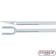 Вилица за избиване на шарнири и накрайници 295 mm отвор 23 mm (1808) - BGS PROFESSIONAL
