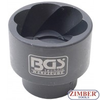 Вложка екстрактор 32-mm за отвиване на повредени болтове и гайки  1/2" (5268-32) - BGS-PROFESSIONAL