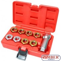 Плашки за ремонт на резби к-т 9ч- ZL-7145t - ZIMBER TOOLS.