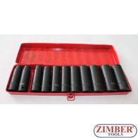 К-т вложки ударни удължени 11 части 1/2“ (ZR-06DISS1112) - ZIMBER-PROFESSIONAL