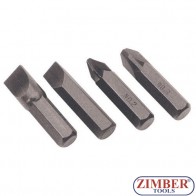 К-т битове за ударни отвертки 4-бр, ZR-15BSFID04 - ZIMBER TOOLS
