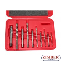 Комбиниран к-т екстрактори и бургии (ZR-36CEAD10) ZIMBER - TOOLS.