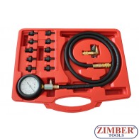 Комплект за измерване налягането на маслото в двигателя 0-10bar- ZT-04A5042 - SMANN TOOLS