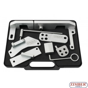 ПОД НАЕМ К-т за зацепване на Peugeot / Citroen / DS / Opel / Toyota / двигатели PSA 1.0 VTi / 1.2 VTi / 1.2 E-VTi / 1.2 PureTech Petrol Engines ZR-010278 ZIMBER TOOLS -40.00ЛВ- 