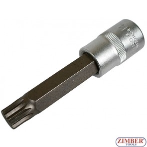 1/2" Dr. Hex Socket Bit M14 x 100mmL (ZR-15HBS1214) - ZIMBER TOOLS