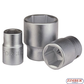 Вложка къса шестостенна 41-mm, 3/4 - 56541 - FORCE.