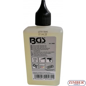 Масло за пневматични инструменти,100 ml (9460) - BGSPROFESSIONAL