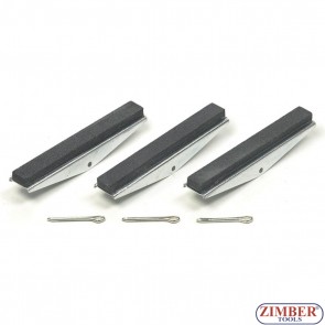Replacement Jaws for Honing Tool BGS 1156 | Ø 58 - 80 mm | | 50 mm Jaws | K 220 | 3 pcs. - 1146 - BGS technic.