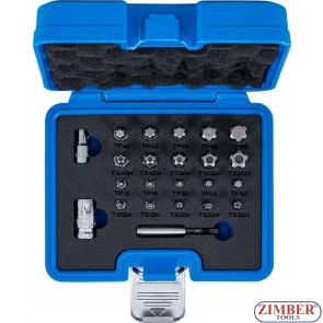 Битове TORX PLUS, К-т  23 части - 4993 - BGS technic. 