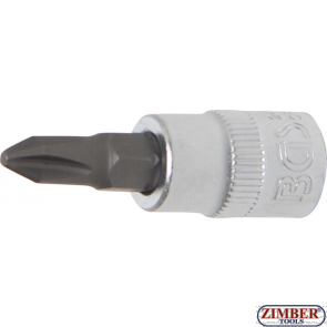 Накрайник на вложка PH2 6.3 mm 1/4" (2488) - BGS-PROFESSIONAL.