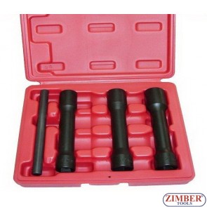 3-piece 1/2" Special Twist Socket Set, deep type,  (ZR-36TSS1203V120)  - ZIMBER-TOOLS